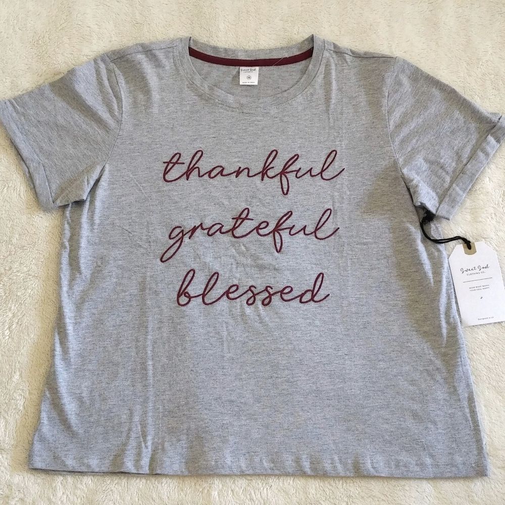 Sweet🍭 Soul "thankful🤗 grateful❤️ blessed🙏" tee